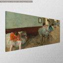 Canvas print The dance lesson, Degas E., side
