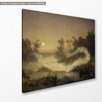 Canvas print Dancing fairies, Malmström August 2