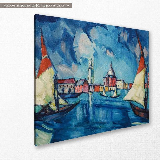 Canvas print Venice, Mäg K., side