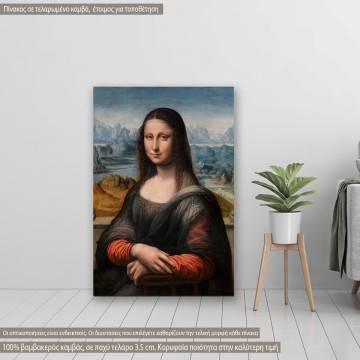 Canvas print A Da Vinci's student copy of Mona Lisa
