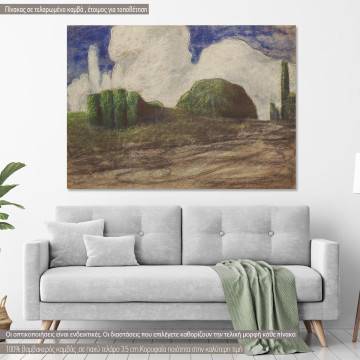 Canvas print Warsaw, Ciurlionis M. K.