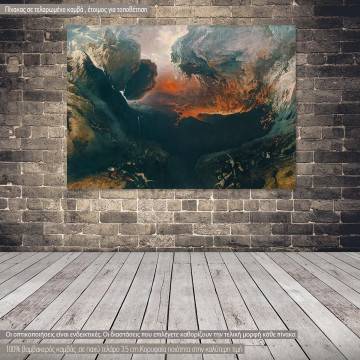 Canvas print The great day of his wrath, Martin J.