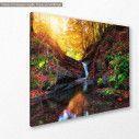 Canvas print Mountain creek, side
