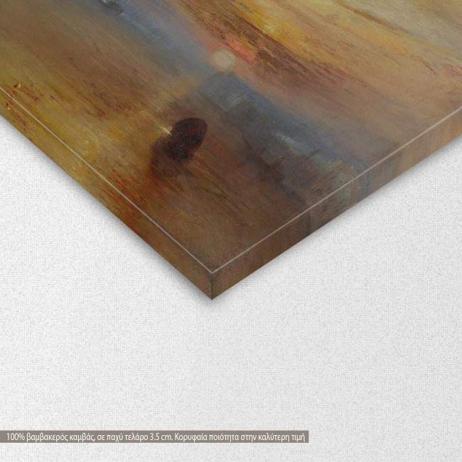 Canvas print The fighting Temeraire, Turner J. M. W., detail