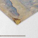Canvas print Evening mist on lake Thun, Hodler F., detail