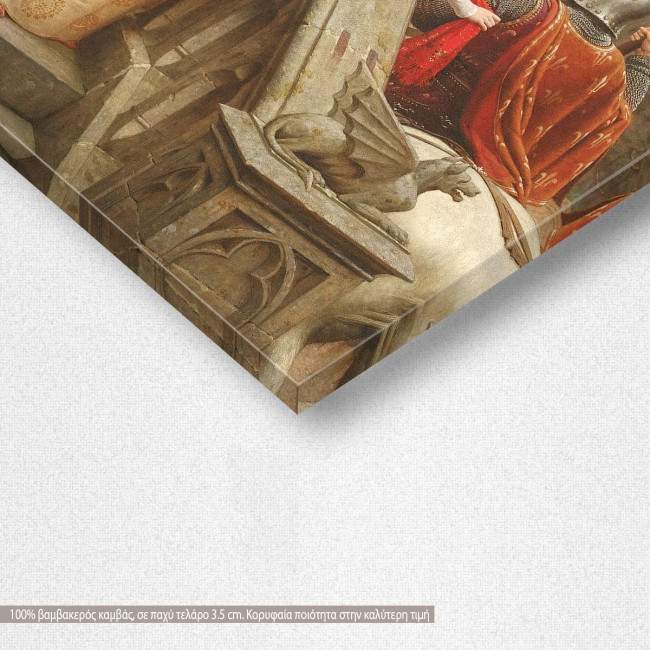 Godspeed by E. Leighton, αντίγραφο - αναπαραγωγή πίνακα σε καμβά, λεπτομέρεια