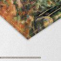 Canvas print In the forest, Cezanne P., detail