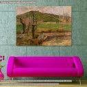 Canvas print Landscape near Pont Aven, Gauguin P.