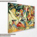 Composition II sketch, W.Kandinsky, αντίγραφο - αναπαραγωγή πίνακα σε καμβά, κοντινό
