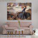 Canvas print Miranda, Waterhouse J. W.