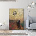 Canvas print The black sun, Redon Odilon