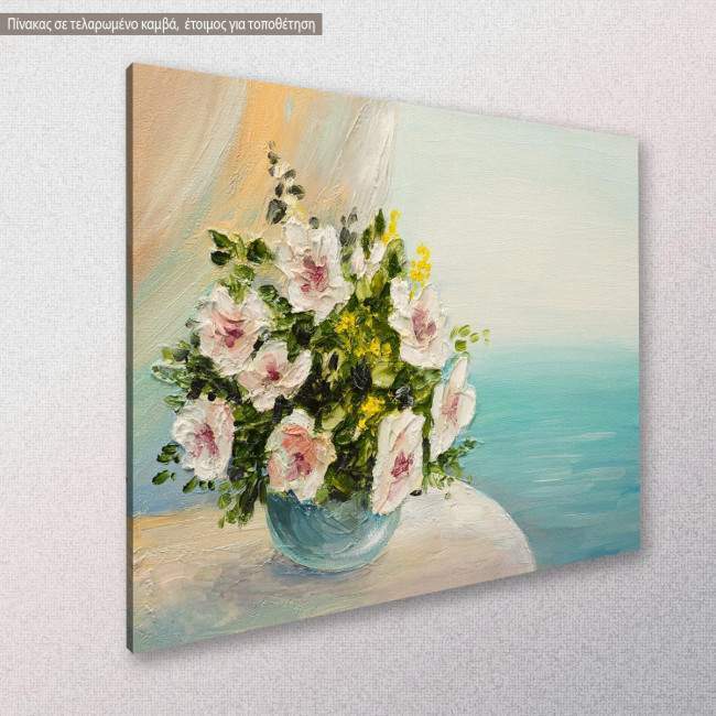 Βouquet of flowers, πίνακας σε καμβά, κοντινό