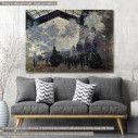 Canvas print The gare St-Lazare, Monet