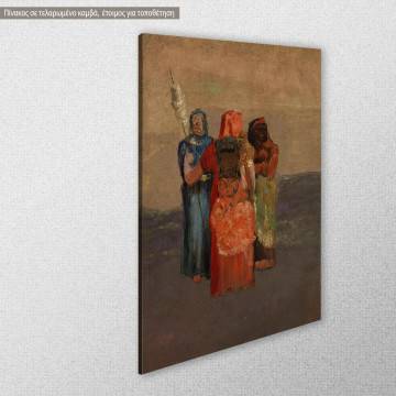 Canvas print The three fates Redon Odilon View 1 2