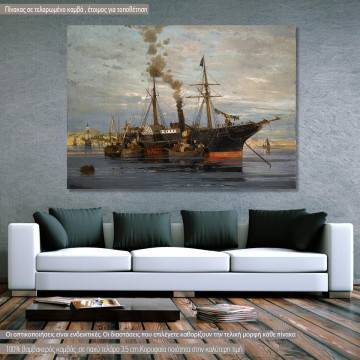Canvas print Departure, Volanakis