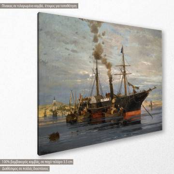 Canvas print Departure Volanakis Framed canvas View 1 2