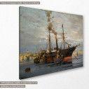 Canvas print Departure, Volanakis, side