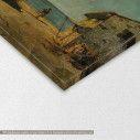 Canvas print The fisherman's house on the beach, Volanakis, detail