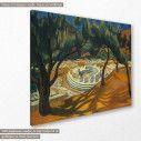 Canvas print Dome of Delphi, Maleas, side
