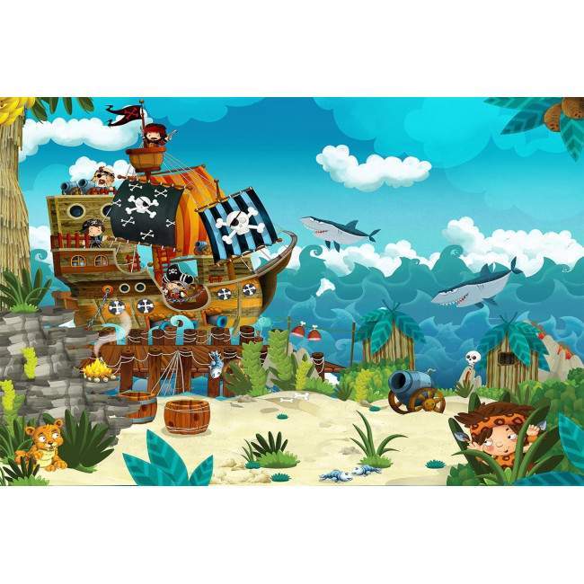 Wallpaper Pirate island