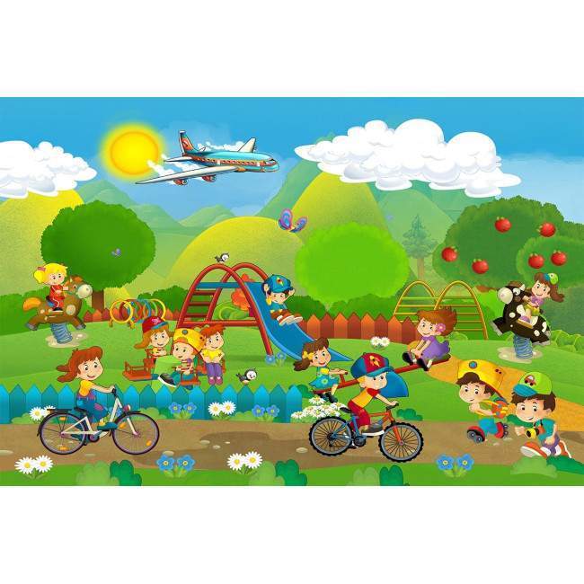 Wallpaper At the playground