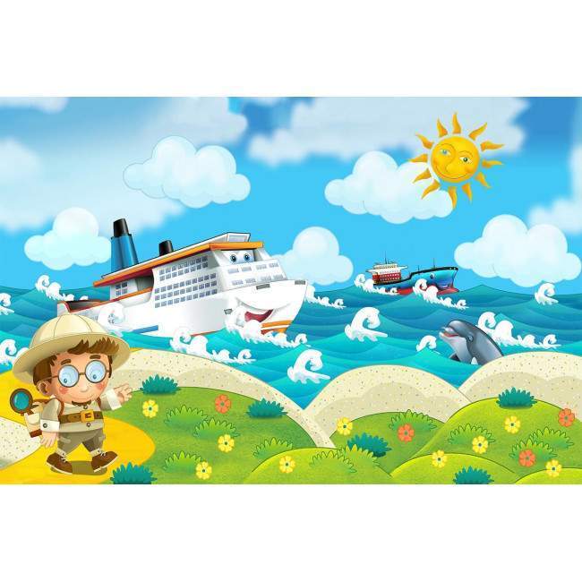 Wallpaper Little boat explorer