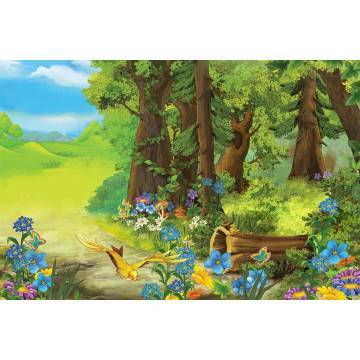 Wallpaper Forest scene 2