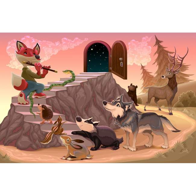 Animal music, φωτογραφική ταπετσαρία