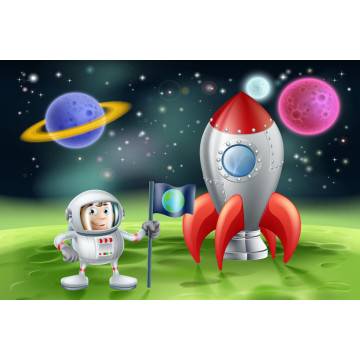 Ταπετσαρία τοίχου The astronaut 2