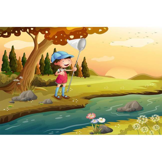 Wallpaper Little fisherman