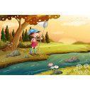 Wallpaper Little fisherman