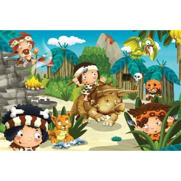 Wallpaper Stoneage scene 2