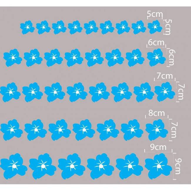 Kids wall stickers Elegant cherry blossom tree, additional stickers