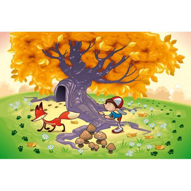 Were is the red fox, φωτογραφική ταπετσαρία