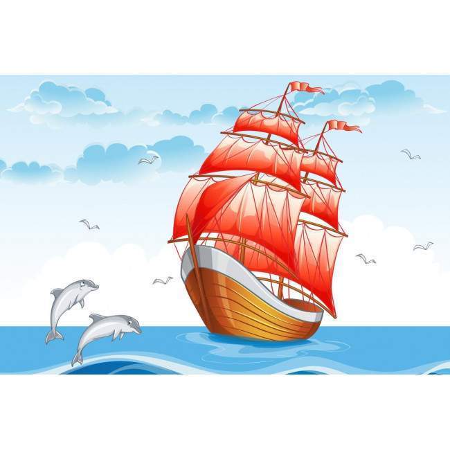 Sail ship, φωτογραφική ταπετσαρία