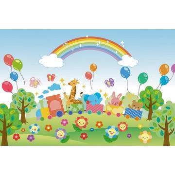 Ταπετσαρία τοίχου Βόλτα στην εξοχή 2