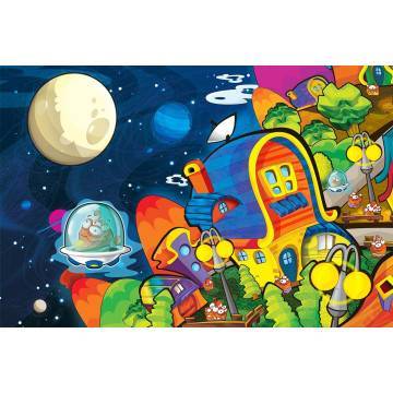 Wallpaper Ufo country I 2