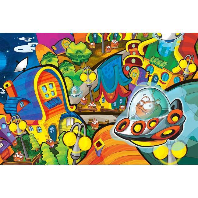 Wallpaper Ufo country II