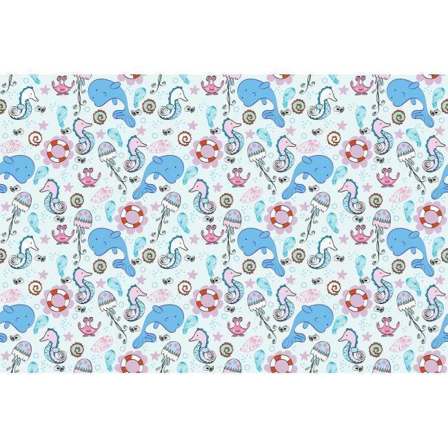 Wallpaper Sea life, pattern