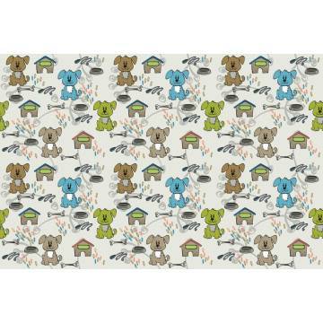 Wallpaper Hand drawed dogs, pattern 2