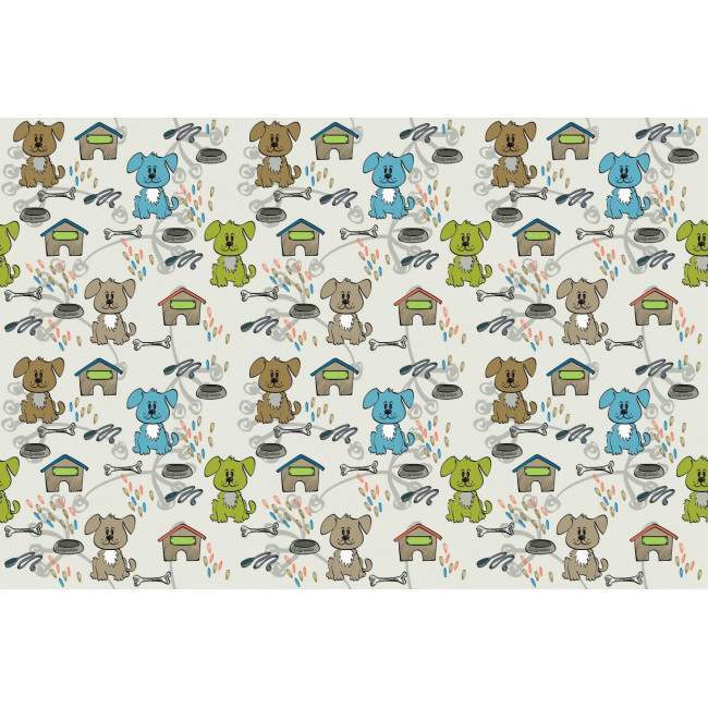 Wallpaper Hand drawed dogs, pattern