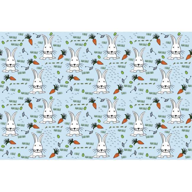 Wallpaper Hand drawed rabbits, pattern