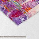 Canvas print Abstract painting of urban skyscrapers, detail