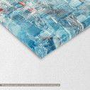 Canvas print Abstract colorful  city, detail