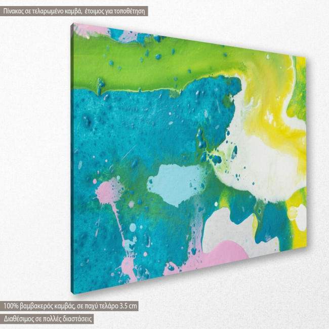 Canvas print Abstract selection LXIV, side