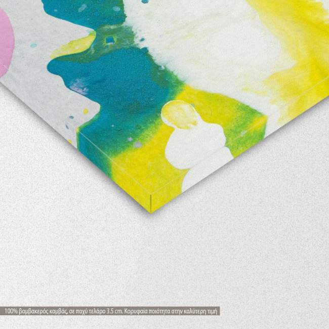 Canvas print Abstract selection LXIV, detail