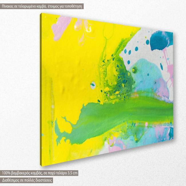 Canvas print Abstract selection LXV, side