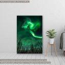 Canvas print Northern lights spiral shape