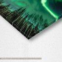Canvas print Northern lights spiral shape, detail