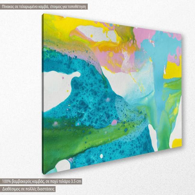 Canvas print Abstract selection LXVI, side